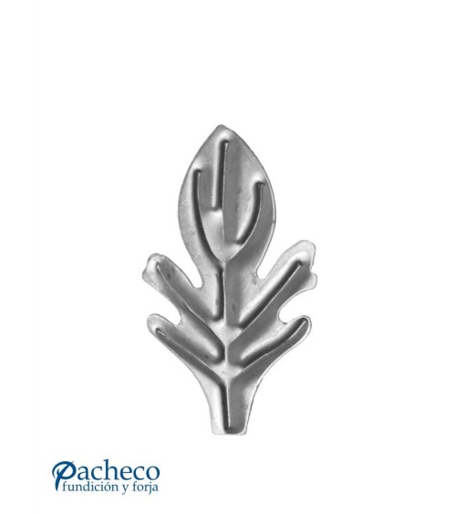 Hoja de Hierro Forjado Ornamental Espesor 2,5 mm