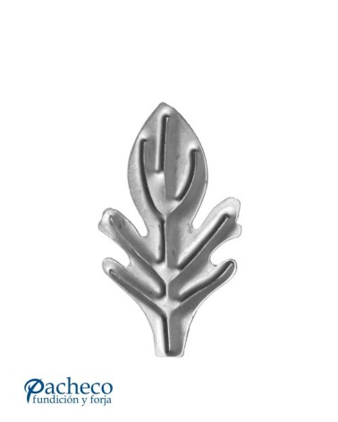 Hoja de Hierro Forjado Ornamental Espesor 2,5 mm