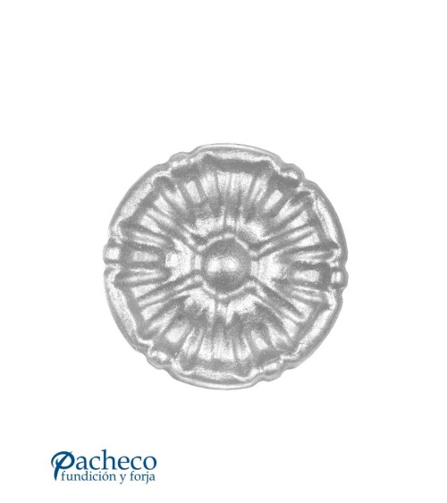 Adorno de Forja Rosetón de Espesor 8 - 12 - 15 mm