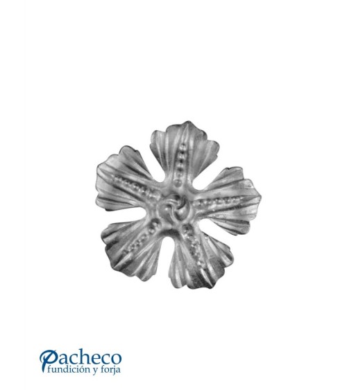 Flor de Forja Decorativa Espesor 3 mm