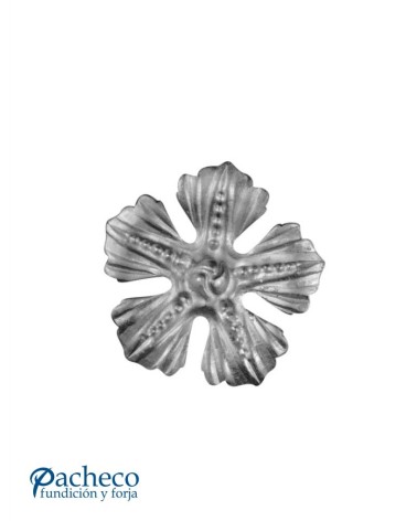 Flor de Forja Decorativa Espesor 3 mm