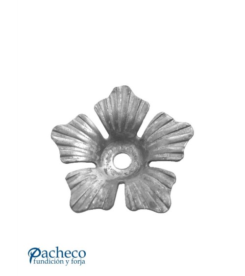 Flor de Forja Adorno Decorativo para Redondo 10 mm