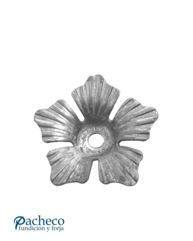Flor de Forja Adorno Decorativo para Redondo 10 mm