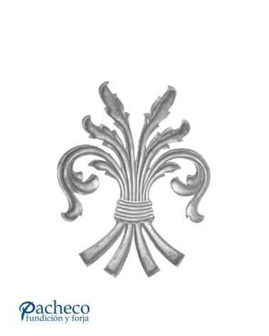Hojas de Hierro Forjado Relieve a Una Sola Cara Espesor 6 mm