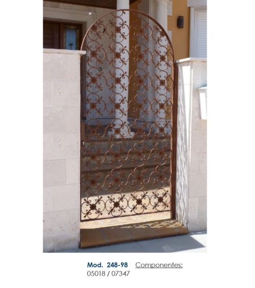 Rosetón de Hierro Forjado Espesor 3 mm