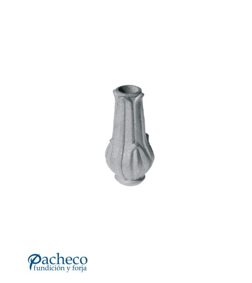 Macolla de Hierro Fundido Estampada para Redondo 20 mm