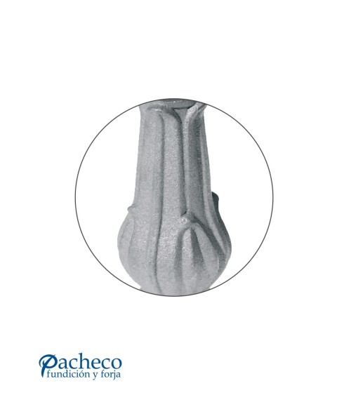 Macolla de Hierro Fundido Estampada para Redondo 20 mm