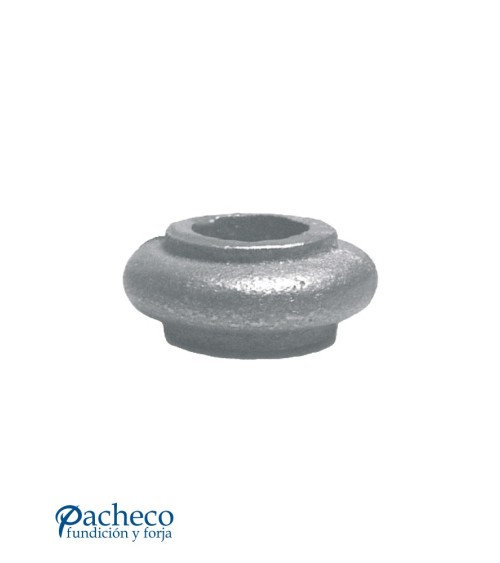 Macolla de Hierro Fundido Cilindrica Baja para Redondo 12 - 14 -16 - 20 mm