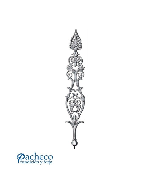 Balaustrada de Aluminio Fundido Ornamental con Filigrana M8