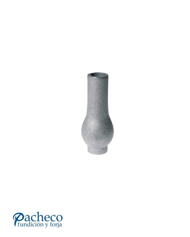 Macolla de Hierro Fundido Cilindrica Lisa Alta para Redondo 20 mm