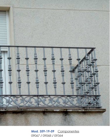 Macolla de Hierro Fundido Plana con Anillo Central para Redondo 20 mm