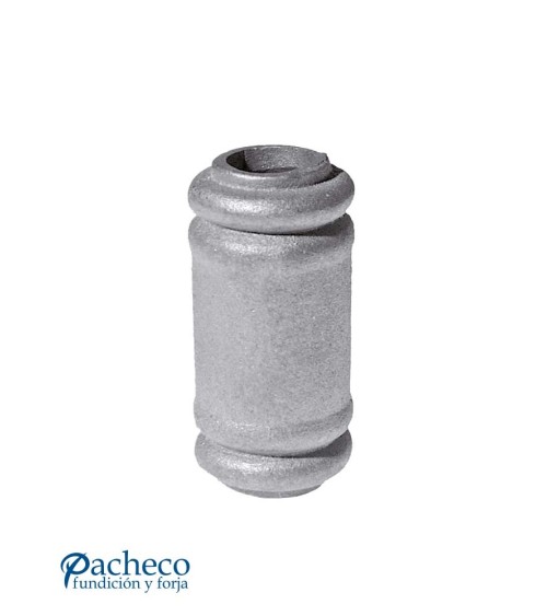 Macolla de Hierro Fundido Ciindrica Lisa para Redondo 20 mm