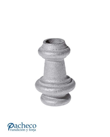 Macolla de Hierro Fundido Torneada para Redondo 16 mm