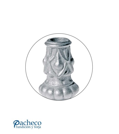 Macolla de Hierro Fundido Ornamental para Redondo 16 mm