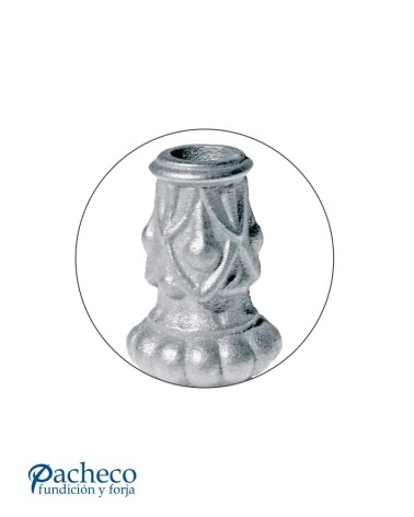 Macolla de Hierro Fundido Ornamental para Redondo 16 mm