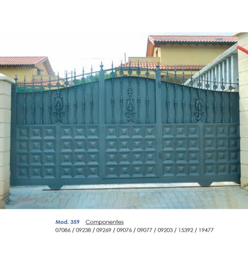 Macolla de Hierro Fundido Ornamental para Redondo 16 mm