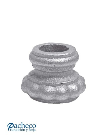 Macolla de Hierro Fundido Abombada para Redondo 14 - 16 - 20 mm