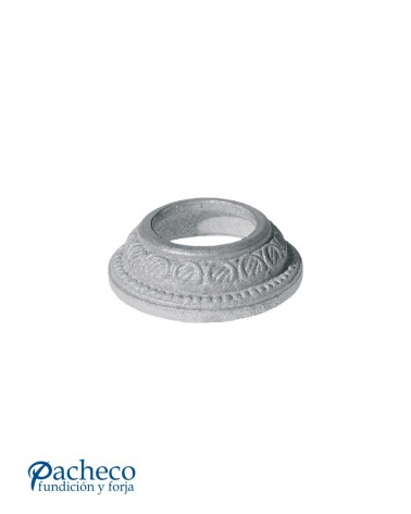 Base Ornamental de Hierro Fundido para Redondo 55 - 65 mm