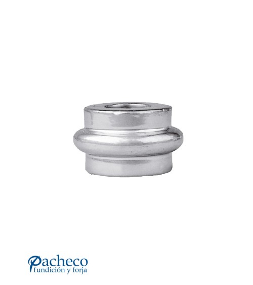 Macolla de Aluminio Fundido Cilindrica Baja para Redondo 12 - 14 -16 - 20 mm