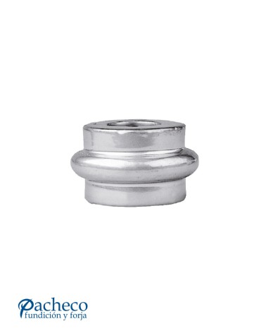 Macolla de Aluminio Fundido Cilindrica Baja para Redondo 12 - 14 -16 - 20 mm