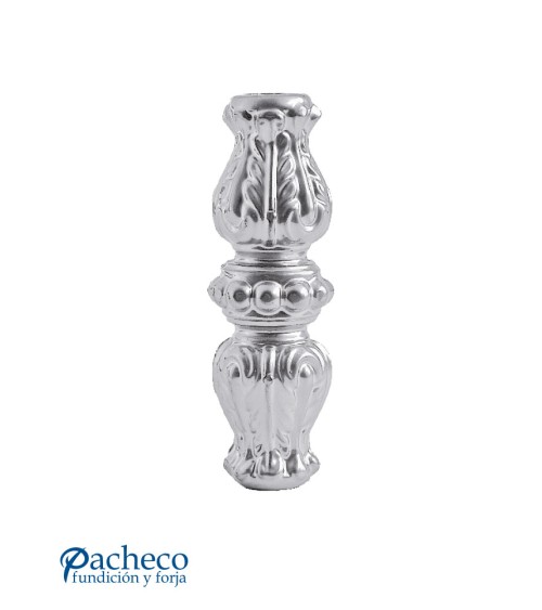 Macolla de Aluminio Fundido Ornamental Alta para Redondo 14 - 16 mm