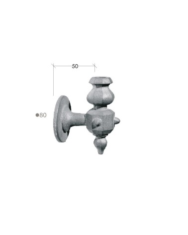 Soporte de Fundido para Escalera para Redondo 16 mm