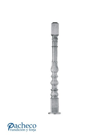 Arranque de Aluminio Fundido con Cuerpo Ornamental para Escalera