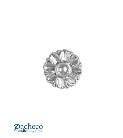 Rosetón Aluminio Fundido Adorno Girasol