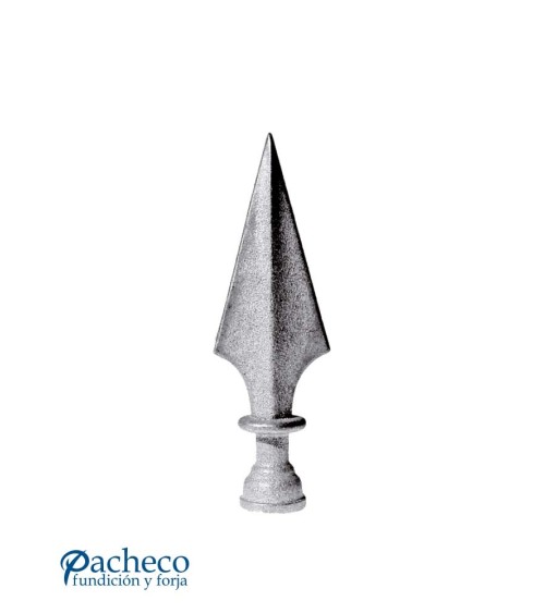 Lanza de Hierro Fundido en Punta Simple para Redondo 16 mm