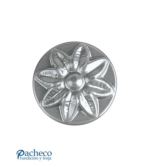 Rosetón Aluminio Fundido Girasol
