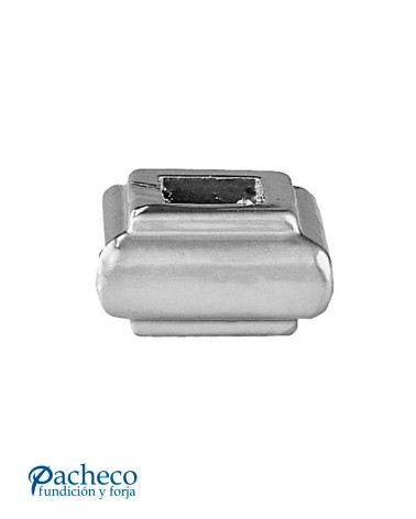 Macolla de Aluminio Fundido Plana para Cuadrado 12 - 14 - 16 - 20 mm