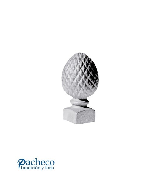 Remate Macizo de Hierro Fundido Hueco