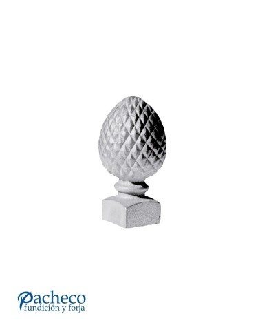 Remate Macizo de Hierro Fundido Hueco