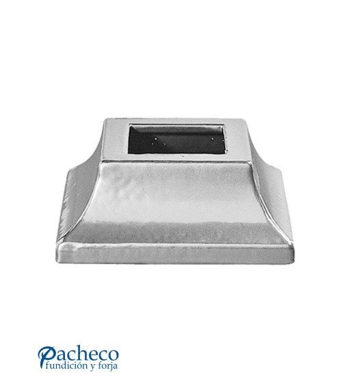 Macolla de Aluminio Fundido Piramidal para Cuadrado 30 - 40 mm