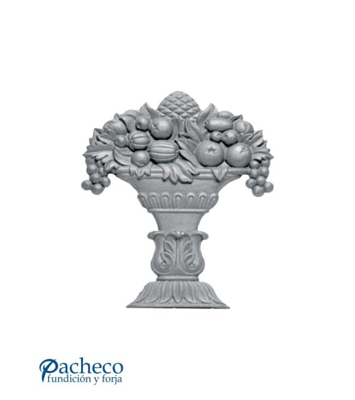 Plafón Ornamental Floral Clásico Relieve Una Cara