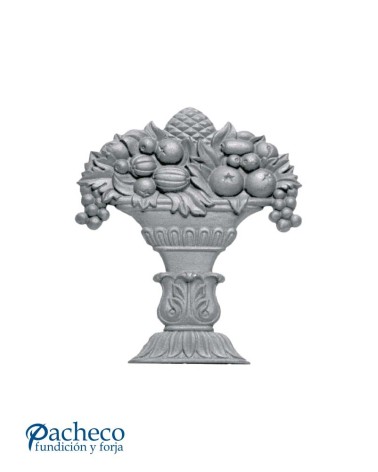 Plafón Ornamental Floral Clásico Relieve Una Cara