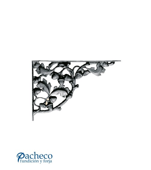 Escuadra de Hierro Fundido para Tejadillos