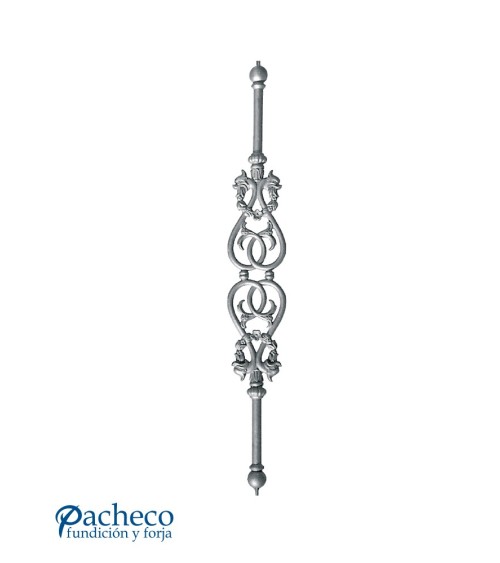 Balaustre de Hierro Fundido Ornamental para Barandillas