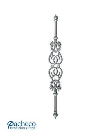 Balaustre de Hierro Fundido Ornamental para Barandillas