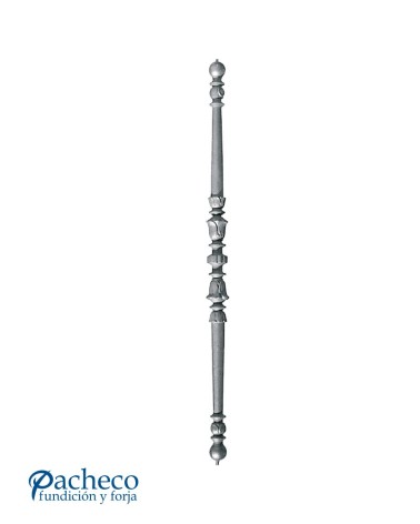 Balaustre Ornamental de Fundición de Hierro para Vallas