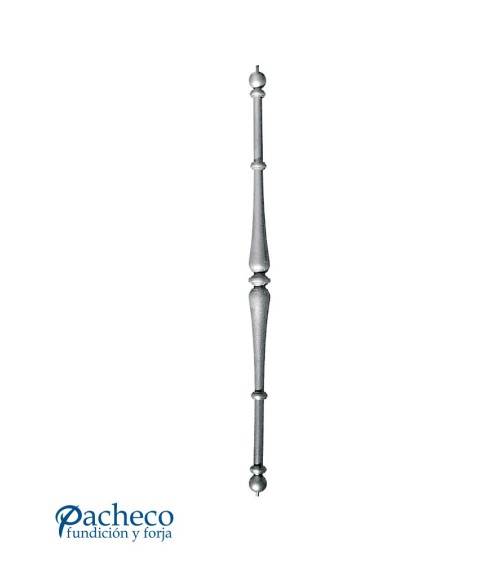 Balaustre de Hierro Fundido Liso para Barandillas