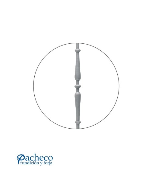 Balaustre de Fundido Liso para Barandillas