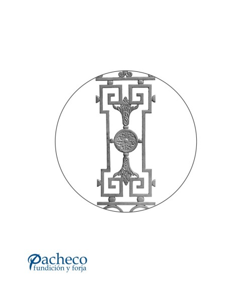 Balaustrada de Hierro Fundido para Vallas