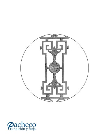 Balaustrada de Hierro Fundido para Vallas