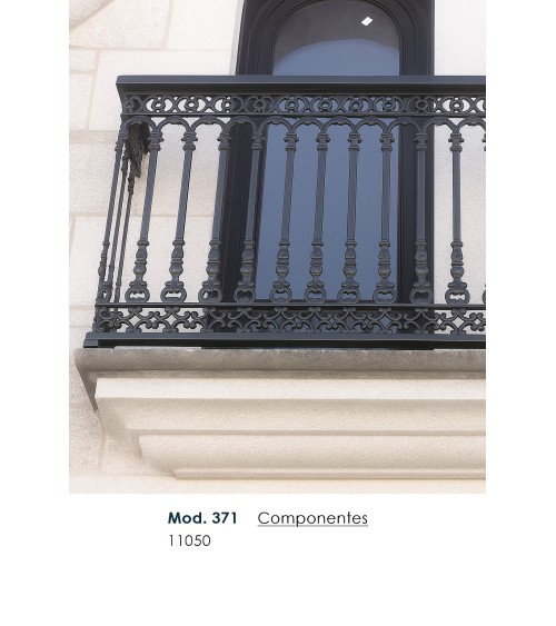 Balaustrada de Aluminio Fundido Composición de Balaustres M8 x2