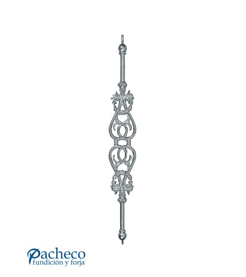 Balaustre de Aluminio Fundido Ornamental para Barandillas M8