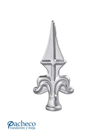 Lanza de Aluminio Fundido con Punta en Cruz M8