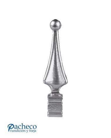 Lanza de Aluminio Fundido con Bola en Extremo M8