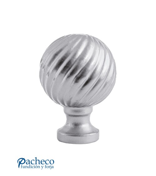 Remate de Bola Estampada de Aluminio Fundido M10