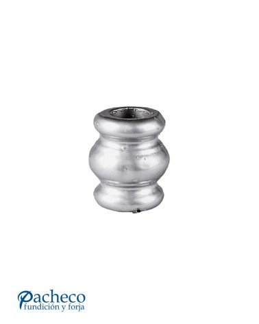 Macolla Aluminio Fundido Circular para Redondo 16 mm